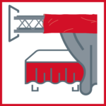 Podestverkleidung 2 - Backdrop