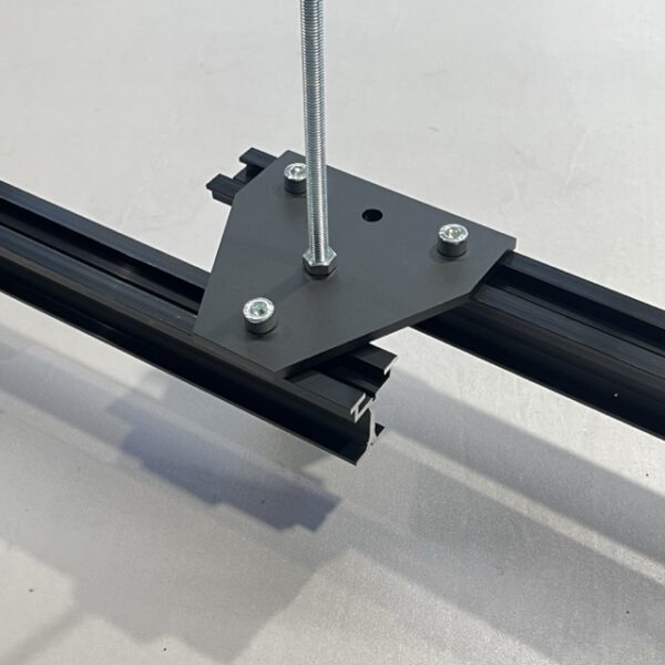 Track-140 Parallelverbinder für 2-läufiges Schienensystem Eurotrack, Trumph95 BACKDROP.de