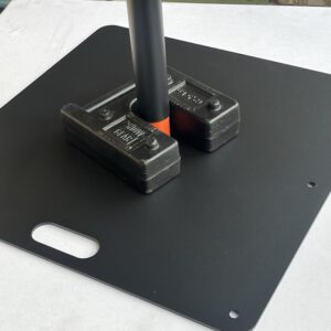 Full Metal Stage weight for Pipe & Drape systems BACKDROP.de Wentex Pipes & Drapes