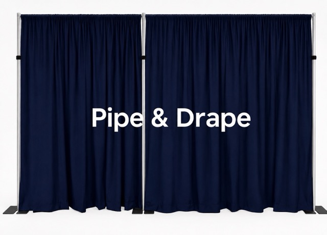 Pipe & Drape Molton