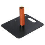 Pipes & Drapes, Pop-up-System für Bühnenvorhänge Pin + Baseplate Baseplate + Pin Pipes & Drapes