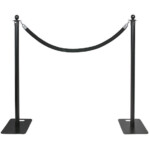 Pipes & Drapes, Pop-up-System für Bühnenvorhänge Baseplate Kordel und Ropeholder Kordel und Ropeholder Pipes & Drapes