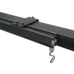 Track-60 an Pipes & Drapes Adapter, Bühnenvorhang, Schienensystem, Wentex, BACKDROP.de Track-60 an Pipes & Drapes Adapter, Bühnenvorhang, Schienensystem, Wentex, BACKDROP.de